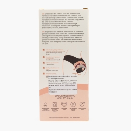 Chiloți menstruali fără cusături, flux moderat, mărimea S