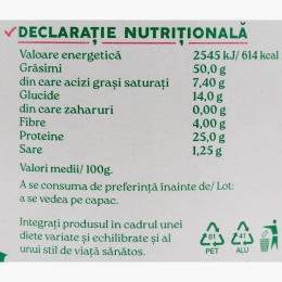 Pastă de arahide fără zahăr 375g
