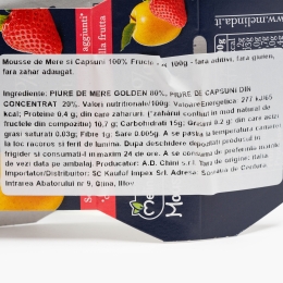 Mousse de mere și căpșuni 200g (2x100g)