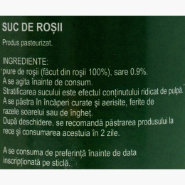 Suc de roșii 0.75l