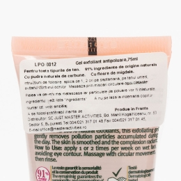 Gel exfoliant migdale pentru toate tipurile de ten 75ml