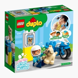 Motocicletă de poliție, 10967 Duplo, +2 ani