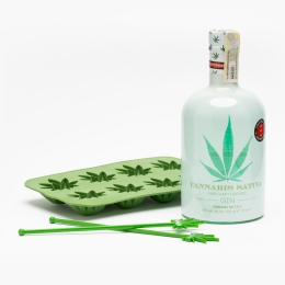 Gin 40% alc. 0.7l + formă gheață