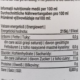 Suc de ananas cu portocale, mere, lime și ghimbir 330ml