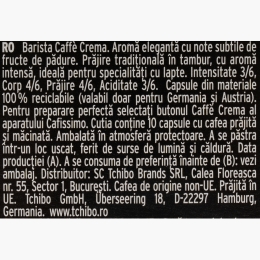 Cafissimo Crema Barista, 10 băuturi, 78g, cafea capsule 