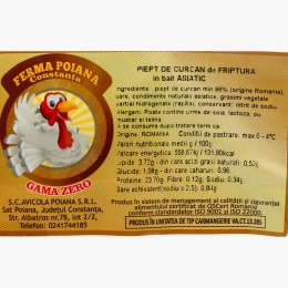 Piept de curcan în baiț asiatic 400g
