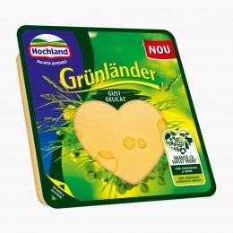 Brânză maturată feliată Grunlander 100g
