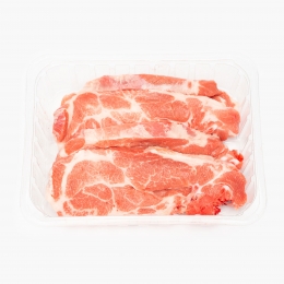 Ceafă de porc cu os feliată 750g