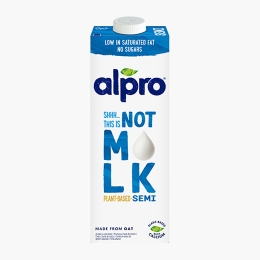 Băutură fără zahăr din ovăz semi, 1l
