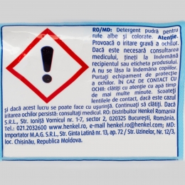 Detergent de rufe pudră automat 20 spălări, 2kg