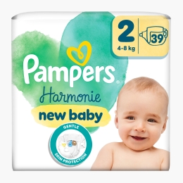 Scutece Harmonie, mărimea 2, 4-8kg, 39 buc