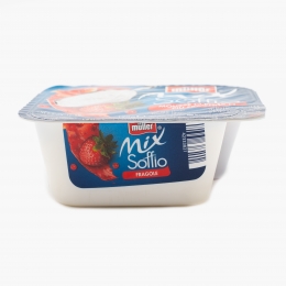Iaurt Mix Soffio cu căpșuni 120g