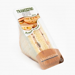 Tramezzino cu curcan și verdețuri 130g