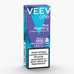 Capsulă pentru țigară electronică Blue Raspberry 1.8%, 20mg/ml nicotină, 1000 puffs
