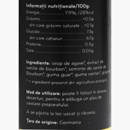 Pastă de vanilie de Bourbon ecologică 30ml