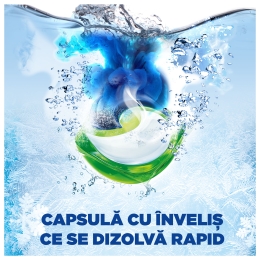 Detergent de rufe capsule All in One Pods Mountain Spring, 108 spălări