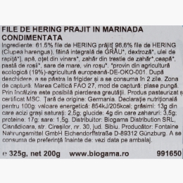 File de hering prăjit în marinadă condimentată 325g