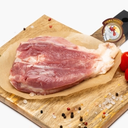 Pulpă curcan inferioară dezosată cu piele 300g