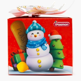 Biscuiți pentru copii, pachet special Moș Crăciun 4x60g