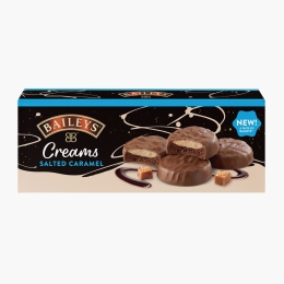 Biscuiți cu caramel sărat și ciocolată cu lapte 128g