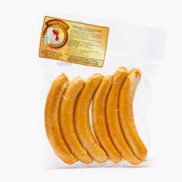 Crenvurști de casă de curcan, afumați 260g