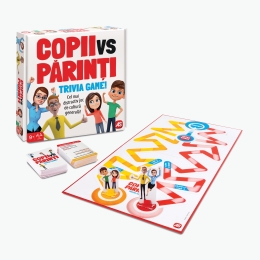 Joc de societate Copii vs Părinți, +9 ani