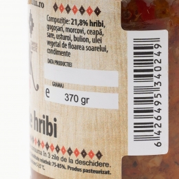 Zacuscă de hribi 370g