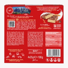 Napolitane Milk&Cereals 4x25g