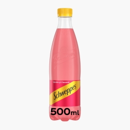 Apă tonică cu aromă de lămâie și zmeură 0.5l