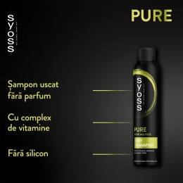 Șampon uscat Pure pentru scalp sensibil, 200ml