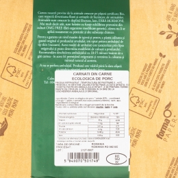 Cârnați din carne de porc eco 300g