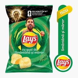 Chipsuri din cartofi cu smântână și mărar 125g