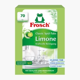 Detergent tablete pentru mașina de spălat vase, aromă de lime, 70 buc