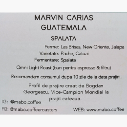 Guatemala Marvin Carias 250g cafea de specialitate, boabe