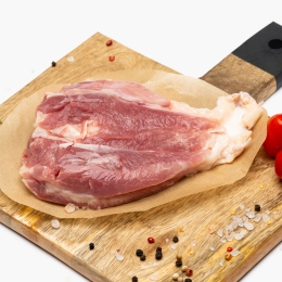 Pulpă curcan inferioară dezosată cu piele 300g