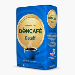 Decaff 250g, cafea decofeinizată prăjită și măcinată
