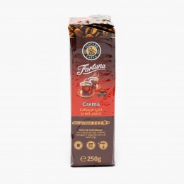 Crema 250g, cafea prăjită și măcinată 