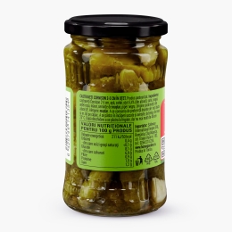 Castraveți cornișon 2-5 cm în oțet, 350g