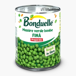 Mazăre verde boabe fină 800g