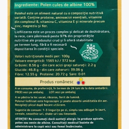Polen poliflor liofilizat 