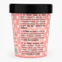 Sorbet căpșuni 310g