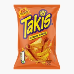 Snacks din porumb cu aromă de brânză Intense Nacho 130g