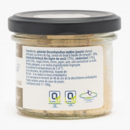 Păstrăv afumat cu trufe Gourmandise 100g