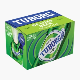 Bere blondă pasteurizată, sticlă 24x330ml
