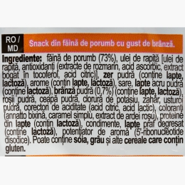 Tortilla chips cu brânză 90g