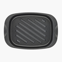 Tavă de cuptor pentru friptură, 27x39cm, înveliș antiaderent, din 100% aluminiu reciclat