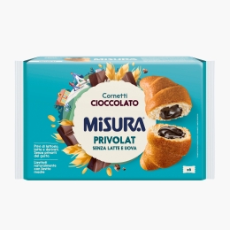 Croissant cu ciocolată, fără lactoză 6 bucăți, 298g