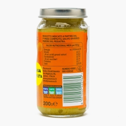 Masă completă cu cartofi și legume verzi 200g