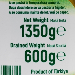 Ardei iuți murați, 600g