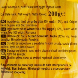 Tăieței lați cu ouă 200g